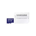 Card memorie Samsung microSD PRO Plus MD-MD256SA/EU + adapter