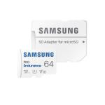 Card memorie Samsung MB-MJ64KA/EU, PRO Endurance + Adapter microSDXC 64GB