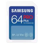 Micro Secure Digital Card Samsung, PRO Plus, 64GB, MB-SD256S/EU, Clasa U1, V10, pana la 120MB/S