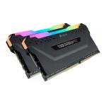 Memorie RAM CORSAIR Vengeance RGB PRO,32G(2x16GB) DDR4, 3600 MHz, 3600MHz, 1.35V XMP 2.0 BLACK