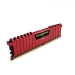 Memorie RAM Corsair Vengeance LPX Red, DIMM, DDR4, 8GB, CL16, 2400MHz