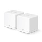 Mercusys Halo H60X(2-pack) Whole mesh Wi-Fi6 system, AX1500, Dual-band, Standarde wireless: IEEE 802.11ax/ac/n/a 5 GHz, IEEE 802.11n/b/g 2.4 GHz, Viteza wireless: 1201 Mbps on 5 GHz, 300 Mbps on 2.4 GHz, Dimensiuni:88 × 88 × 88 mm, Interfata: 3 x 10/100/1