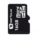 Micro Secure Digital Card Serioux, 16GB, SFTF16AC10, Clasa 10, cu adaptor SDHC