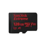 Card de memorie MicroSD SanDisk Extreme, 128GB, Adaptor SD, Class 10