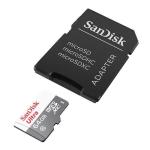 Card de memorie SanDisk Ultra Micro SD, 64GB, Adaptor SD, Class 10