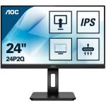 Monitor LED AOC 24P2Q, 23.8inch, FHD IPS, 4ms, 75Hz, negru