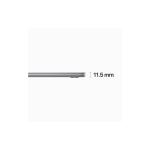 MacBook Air 15.3" Retina/ Apple M2 (CPU 8- core, GPU 10- core, Neural Engine 16- core)/8GB/256GB (35W Dual USB‑C Port) - Space Grey - US KB (2023) (US power supply with included US-to-EU adapter)