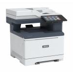 Multifuncțional laser color Xerox VersaLink C415 Imprimare/Copiere/Scanare/Fax, A4, Viteza pana la 42/40 ppm Letter/A4, procesor Quad Core de 1,2 GHz, Memorie 2 GB memorie sistem/32 GB eMMC/Opțional: HDD 500+ GB, Interfata Gigabit Ethernet 10/100/1000, US
