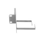 PANOU gestionare cabluri LOGILINK, tip consola L, 19 inch, 1U, cu suport metalic lateral, cu 2 console metalice, gri, 