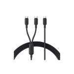 CABLU alimentare si date Baseus Pudding, Fast Charging Data Cable pt. smartphone, USB Type-C la USB Type-C 100W, 1.5m, negru "P10377701111-00" (timbru verde 0.08 lei) - 6932172668556