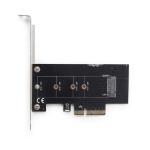 CARD adaptor GEMBIRD, PCI-Express la M.2 SSD, low profile, 