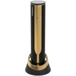 Prestigio Maggiore, smart wine opener, 100% automatic, opens up to 70 bottles without recharging, foil cutter included, premium design, 480mAh battery, Dimensions D 48*H228mm, black + gold color.