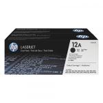 Toner HP Q2612AD, black, pachet dublu Q2612A, LaserJet 1010,LaserJet 1012, LaserJet 1015, LaserJet 1018, LaserJet 1020, LaserJet1022, LaserJet 1022N, LaserJet 1022NW, LaserJet 3015, LaserJet 3020,LaserJet 3030, LaserJet 3050, LaserJet 3052, LaserJet 3055,