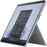 Microsoft Surface Pro 9 Commercial, Tablet PC platinum, Windows 11 Pro, 1TB, i7, Intel® Core™ i7-1255U, 13 inches, resolution 2,880 x 1,920 pixels, frequency 120Hz, aspect ratio 3:2, Intel® Iris® Xe Graphics, WiFi 6 (802.11ax), Bluetooth 5.1, 2x Thunderbo