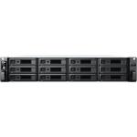 SYNOLOGY RS2423RP+ 12-BAY Rackstation AMD Ryzen Embedded V1500B AMD QUAD CORE 8GB RAM HDD/SSD Only