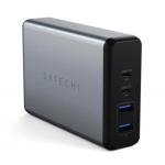Satechi 108W Type-C MultiPort Travel Charger (1x USB-C PD,2x USB3.0,1xQualcomm 3.0) - Space Grey