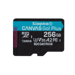 Card de Memorie MicroSDXC Kingston Canvas GO Plus 256GB Adaptor SD Class 10