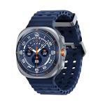 SG Watch Ultra 47mm 1.5" (4G eSIM Cellular) Titanium Blue  (Silver / Blue strap) (2025)