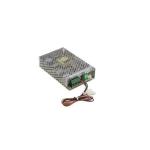Sursa in comutatie iesire 13.8 VDC, Reglabila +15%/-5%, 5.4 A, Protectie la suprasarcina / scurtcircuit, Functie incarcare acumulator, In carcasa metalica de protectie, SCP-75-12