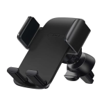 SUPORT AUTO Baseus Easy Control Pro pt. SmartPhone, fixare grila ventilatie, ofera posibilitatea reglarii unghiului de vizionare pe verticala si orizontala (360 de grade), negru 