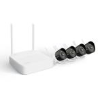 Tenda Kit supraveghere wireless HD 4 canale, K4W-3TC, Wi-Fi Network Video Recorder: IP Video Input: 4-ch, Resolution: Up to 3MP, Input Bandwidth: 60 Mbps, HDMI Output: 1-ch, 1920 × 1080p/60Hz, 1280 × 1024/60Hz, 1280 × 720/60Hz, VGA Output: 1-ch, 1920 × 10