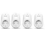 TENDA BELI SMART WI-FI PLUG,4 PACK, 2.4GHz,1T1R, System Requirements: Android 4.4 or higher, iOS 9.0 or higher, Certification CE,EAC,RoHS, Protocol: IEEE 802.11b/g/n.
