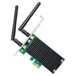 Adaptor wireless TP-Link, AC1200 Dual-band, 867/300Mbps,PCI-E, 2 antene detasabile, standarde wireless: IEEE 802.11ac/n/a 5 GHz, IEEE 802.11n/g/b 2.4 GHz, Low-Profile Bracket.
