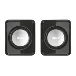 Boxe Stereo Trust Leto Compact 2.0 Speaker, 6W, negru