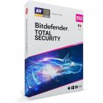 Licenta retail Bitdefender Total Security - protectie anti- malwarecompleta pentru Windows, macOS, iOS si Android, valabilapentru 2 ani, 5 dispozitive, new
