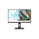 MONITOR AOC U28P2A 28 inch, Panel Type: IPS, Backlight: WLED, Resolution: 3840 x 2160, Aspect Ratio: 16:9,  Refresh Rate:60Hz, Respo nse time GtG: 4 ms, Brightness: 300 cd/m², Contrast (static): 1000:1, Contrast (dynamic): 50M:1, Viewing angle: 178/178, C