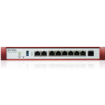 ZYXEL |USGFLEX200H-EU0102F| USG Flex 200H | UTM Firewall | Porturi 6 Gigabit LAN, 2 2.5GB,  1 USB 3.0, 1 RJ45 | 5000 Mbps SPI Firewall | 1200 Mbps VPN | 50 SSL VPN user | Security bundle 1 an
