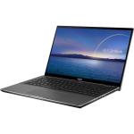 Laptop ASUS ZenBook, UX564EI-H2052W, 15.6-inch, Touch screen, 4K UHD (3840 x 2160) 16:9, OLED, i7-1165G7, NVIDIA(R) GeForce(R) GTX 1650 Ti Max Q, 16GB DDR4 on board, 1TB, Mineral Grey, Windows 11 Home  2 years