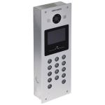 Video Intercom Hikvision DS-KD3002-VM; 3.5 Physical Touch Key 1.3 MPDoor Station, Aluminum Alloy, 3.5-inch Colorful TFT LCD; Displayresolution: 480*320, Camera resolution: HD720P, 25fps(P)/30fps(N),Visible Light Supplement; 10M/100M/1000M Self-adaptive Et