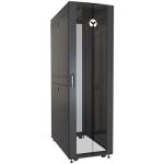 Vertiv Rack 42U 1998x600x1115mm with 77% Perforated Locking Front Door, 2x 77% Perforated Split Locking Rear Doors, 2x pair 19” Mounting Rails,4xSplit Side Panels with locking slam latch, Toolless Removeable Top Panel, Casters and Leveling Feet,50x
