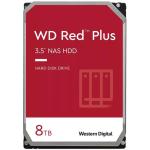 HDD NAS WD Red Plus 8TB CMR, 3.5'', 256MB, 5640 RPM, SATA, TBW: 180