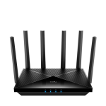 CUDY BE6500 Gigabit Dual Band Wi-Fi 7 Router, Chipset Broadcom, 802.11be/ax/ac/a/b/g/n, 5764Mbps at 5GHz + 688Mbps at 2.4GHz, 1 x 1Gbps WAN Port, 4 x 10/100/1000Mbps Ports, 6 x 5dBi fixed antennas, WiFi router/AP/ Repeater/WISP Mode, PPTP/L2TP/OpenVPN/Wir