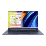 Laptop ASUS Vivobook, X1503ZA-L1216, 15.6-inch, FHD (1920 x 1080) OLED 16:9, i3-1220P  Intel(R) Iris Xe Graphics, 8GB DDR4 on board, 256GB, Plastic, Quiet Blue, Without OS, 2 years