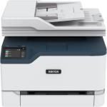Multifunctional laser color Xerox C235V_DNI, Print/Copy/Scan/Fax, Dimensiune A4, Viteza: 22 ppm, Rezolutie Imprimare 600 x 600 dpi, calitate culoare de 4800,Copiere 600 x 600 dpi, Procesor 1 GHz Dual Core, Memorie 256 MB, Limbaje imprimate PCL® 5/6, PostS