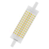 Bec LED Osram LINE, R7s, 18.2W (10W), 2452 lm, lumina calda (2700K), 118mm, Ø29mm