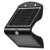 Aplica LED pentru exterior, solara cu baterie Li-ion, cu senzor de miscare si lumina Ledvance ENDURA BUTTERFLY SOLAR, 8W, 3.7V, 850 lm, lumina neutra (4000K), IP65, 232x221x121mm, Negru