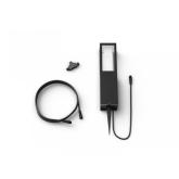 Stalp LED RGB pentru exterior Philips Hue Impress, 2x8W (2x49W), 1200 lm, lumina alba si color (2000-6500K), IP44, 400x100mm, Negru