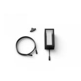 Aplica LED RGB pentru exterior Philips Hue Impress, 8W (49W), 1200 lm, lumina alba si color (2000-6500K), IP44, 141x120x240mm, Negru