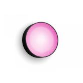 Aplica LED RGB pentru exterior Philips Hue Daylo, 15W (80W), 1050 lm, lumina alba si color (2000-6500K), IP44, 220x76mm, Negru