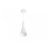 Pendul LED Philips Hue Explore, Bluetooth, E27, 6W (60W), 806 lm, lumina alba (2200-6500K), IP20, 18.1cm, Metal, Alb,  Intrerupator cu variator inclus