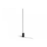Lampadar LED RGB Philips Hue Gradient Signe, Bluetooth, 29W, 2550 lm, lumina alba si color (2000-6500K), IP20, 145.8cm, Aluminiu, Negru