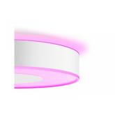 Plafoniera LED RGB Philips Hue Infuse, Bluetooth, 52.5W, 3700 lm, lumina alba si color (2000-6500K), IP20, 42.5cm, Alb