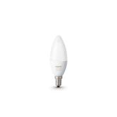BEC smart LED Philips, soclu E14, putere 6.5W, forma lumanare, lumina multicolora, alimentare 220 - 240 V, 