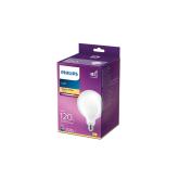 Bec LED Philips Classic G120, EyeComfort, E27, 13W (120W), 2000 lm, lumina calda (2700K), mat