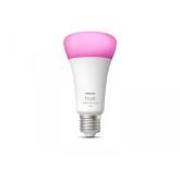 Bec LED RGB inteligent Philips Hue A67, Bluetooth, E27, 13.5W (100W), 1597 lm, lumina alba si color (2000-6500K)