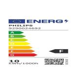 Pachet 3 Becuri LED inteligente Philips Hue A60, Bluetooth, E27, 9.5W (75W), 1055 lm, lumina calda (2700K) + Consola Hue Bridge + Intrerupator cu variator